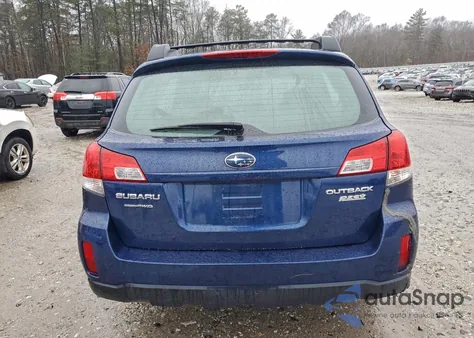 2011 Subaru Outback 2.5I z USA, uszkodzony, nr VIN 4S4BRBAC6B3427425